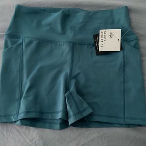 Senita Athletics workout shorts with pockets